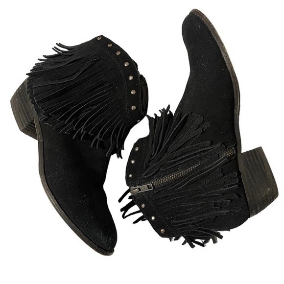 Minnetonka BANDERA Suede Leather Boots - Picture 4 of 7